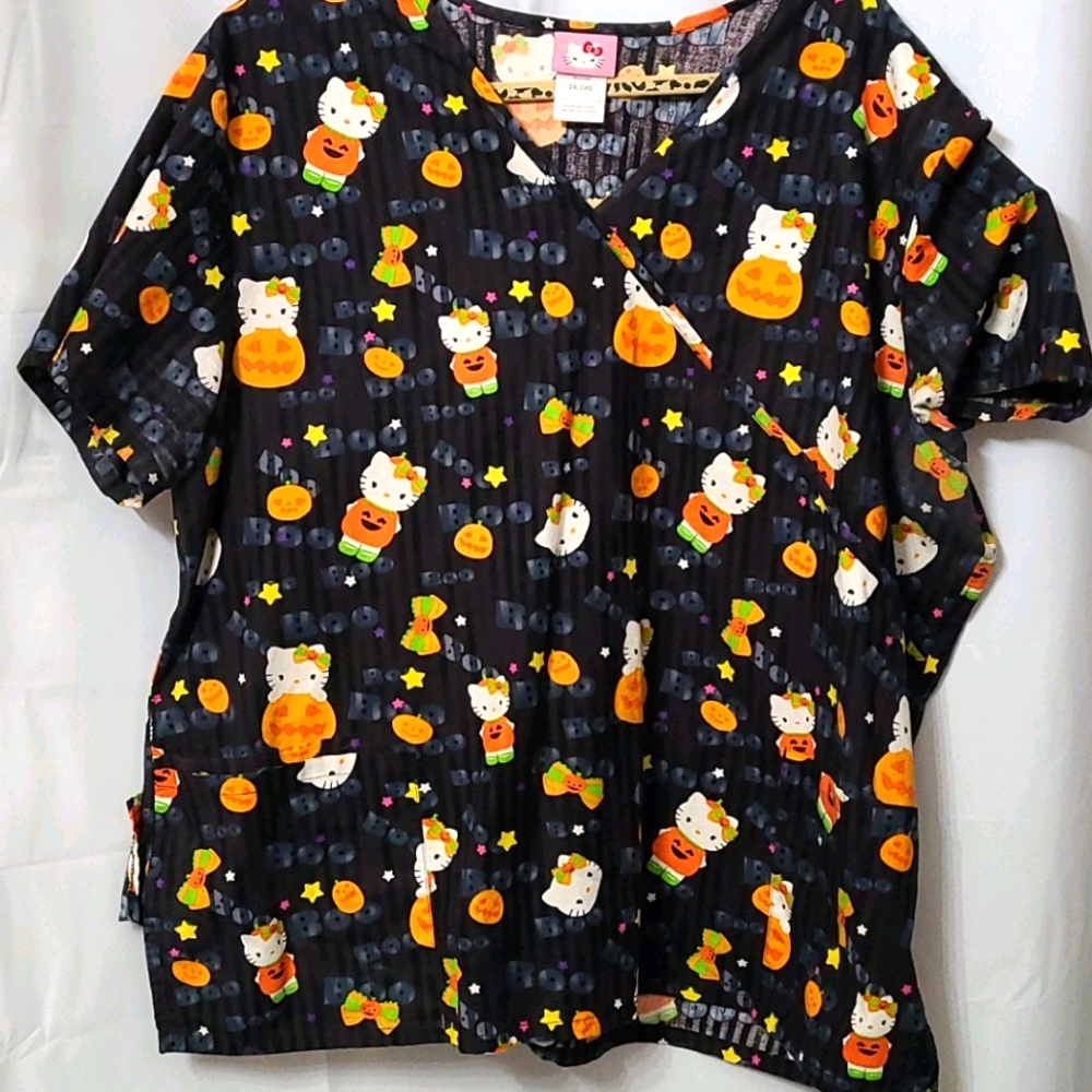 Hello Kitty Scrub top 2XL
